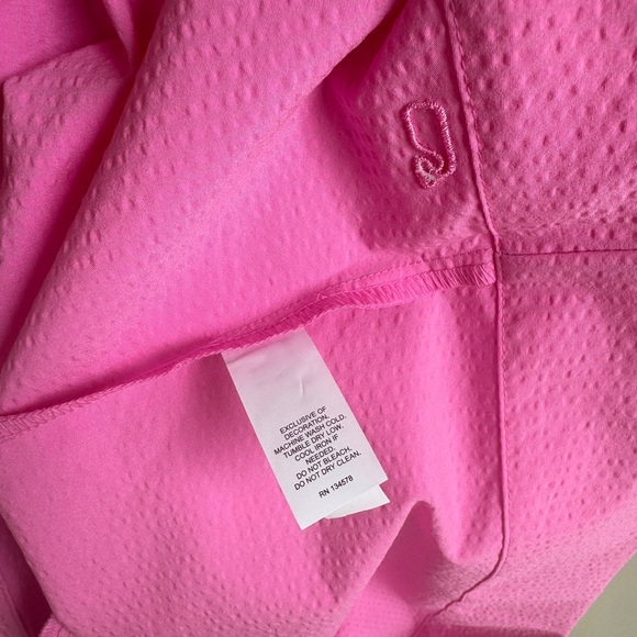 NWT Vineyard Vines Harbor Popover Dress in Fuschia Pink Size Small - Picture 9 of 9